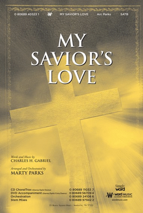 Book cover for My Savior's Love - Anthem