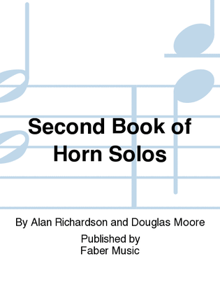 Book cover for Second Book of Horn Solos