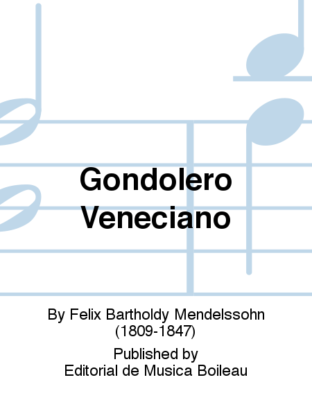 Gondolero Veneciano