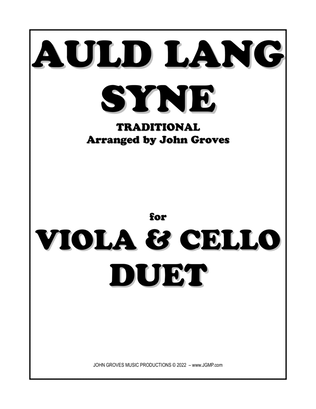 Auld Lang Syne - Viola & Cello Duet
