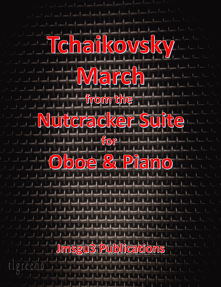 Book cover for Tchaikovsky: March from Nutcracker Suite for Oboe & Piano