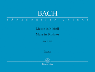 Book cover for Mass in B minor, BWV 232
