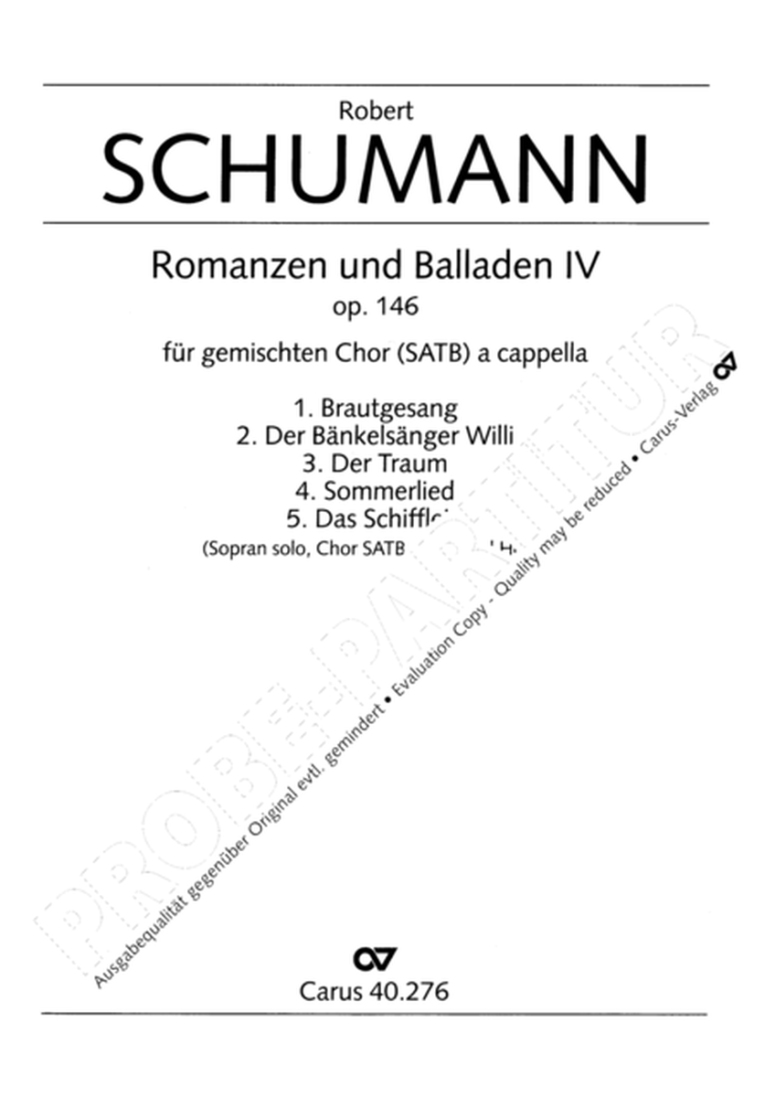 Romanzen und Balladen IV op. 146