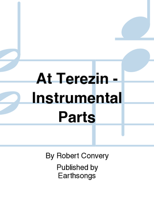 Book cover for at terezin instrumental parts