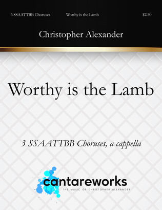 Book cover for Worthy is the Lamb