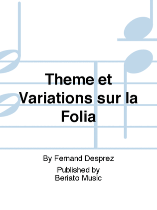 Theme et Variations sur la Folia