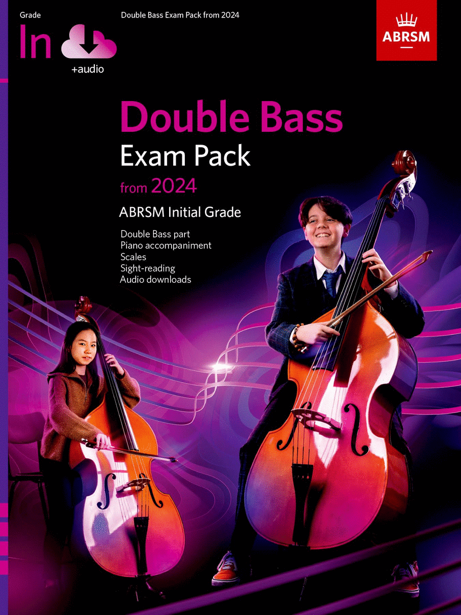 Double Bass Exam Pack from 2024