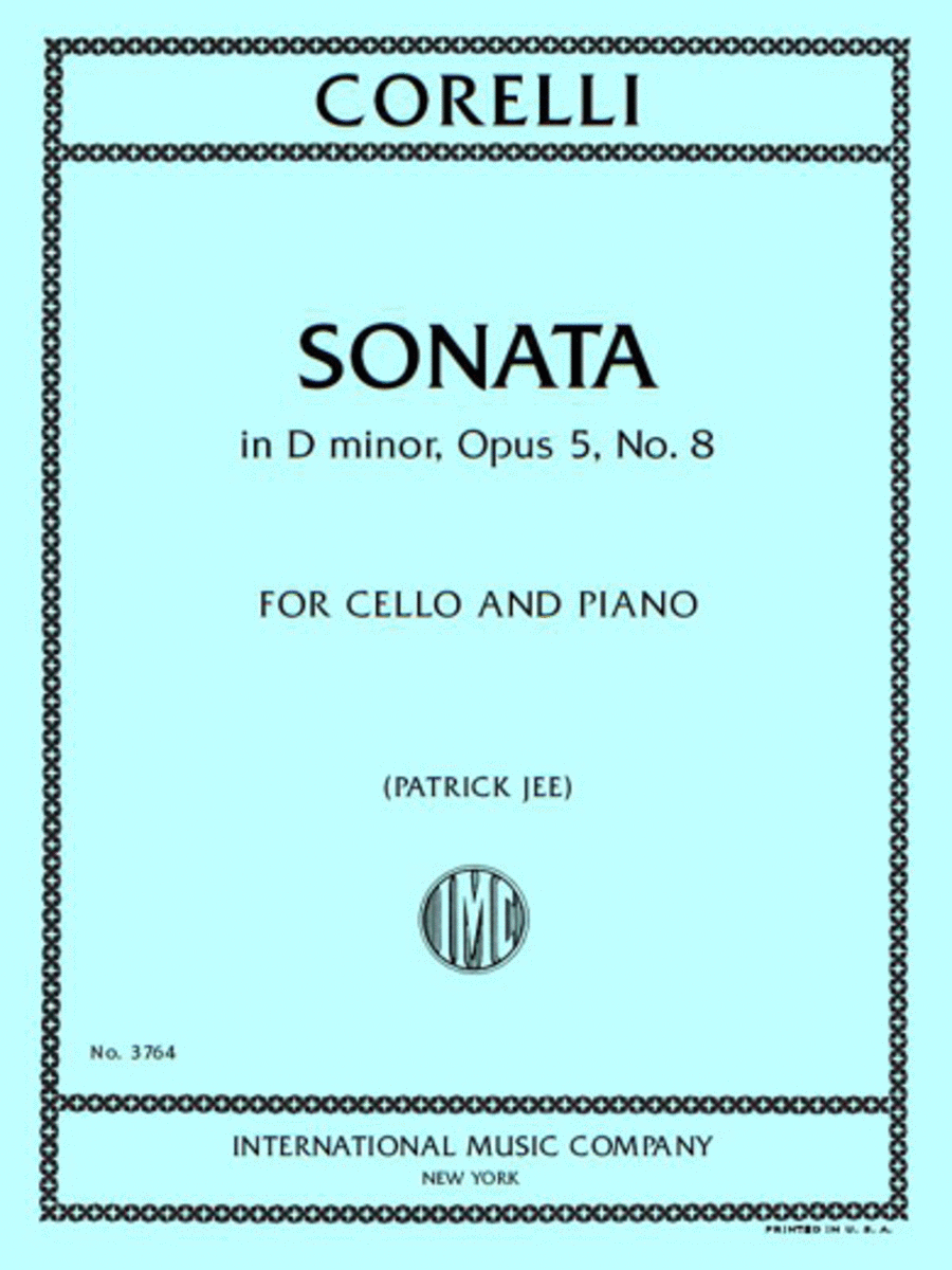 Sonata, Op. 5, No. 8