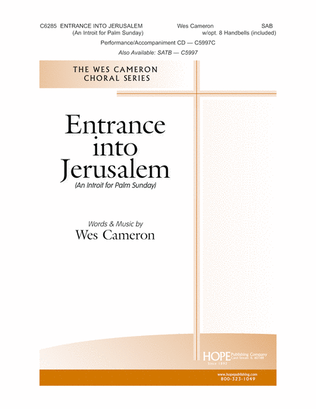 Book cover for Entrance into Jerusalem