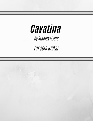 Book cover for Cavatina