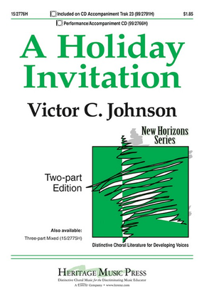 Book cover for A Holiday Invitation