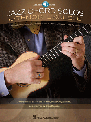 Book cover for Jazz Chord Solos for Tenor Ukulele