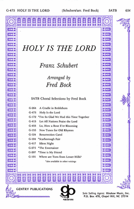 Book cover for Holy Is the Lord