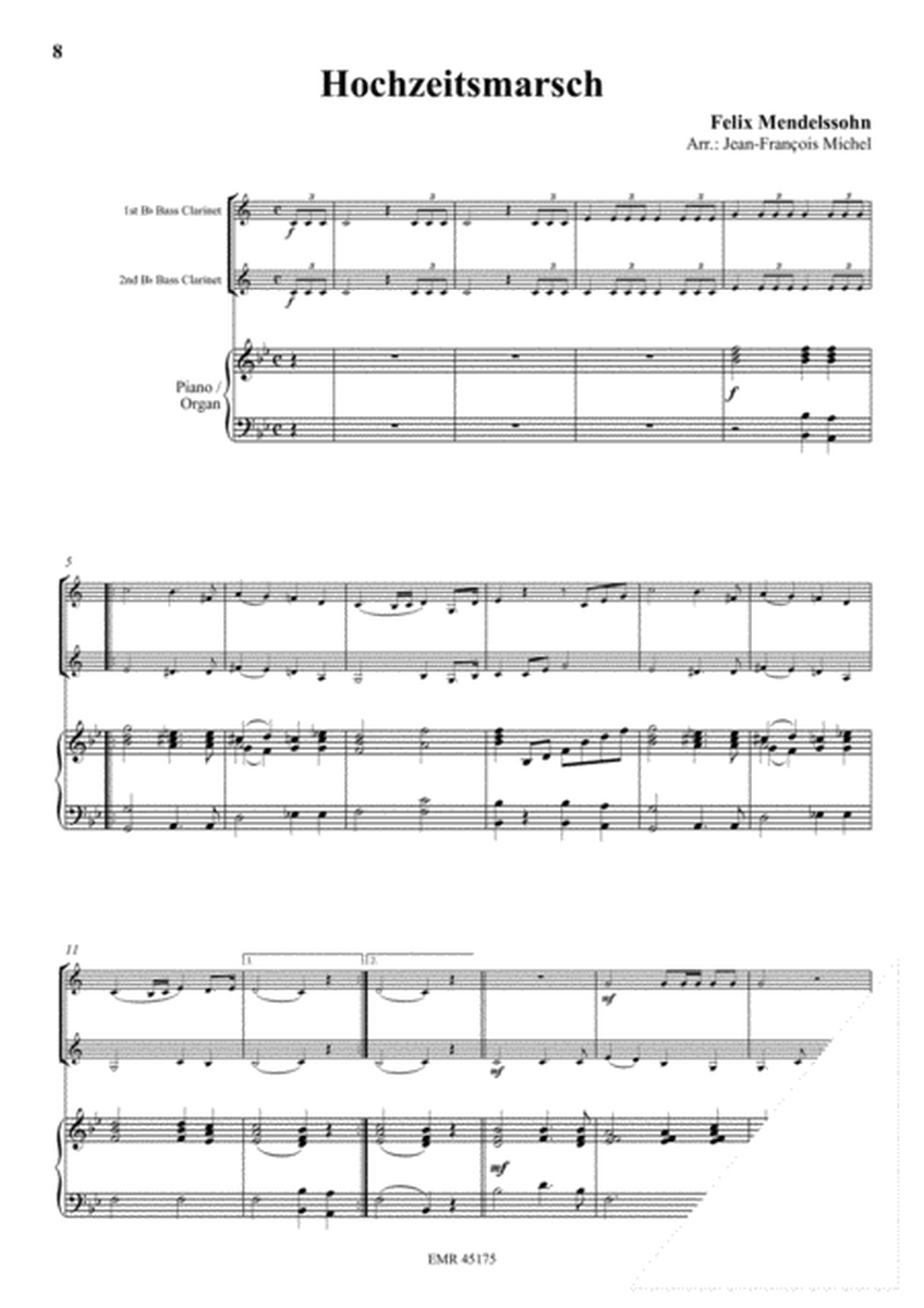 Trumpet Tune (Purcell) / Ave Verum (Mozart) / Hochzeitsmarsch (Mendelssohn) image number null