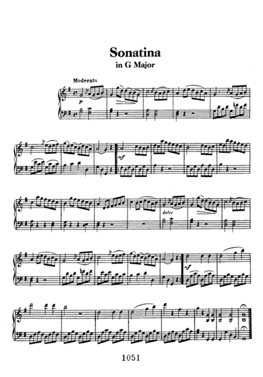Beethoven-Sonatina in G major( Original Version) image number null