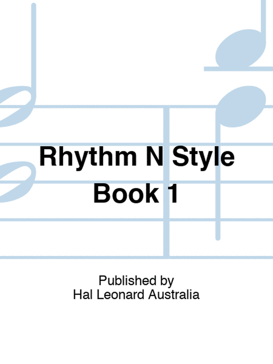 Rhythm N Style Book 1