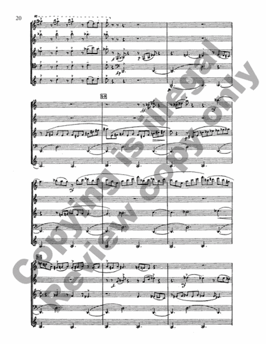 Concerto for Woodwind Quintet (Score)