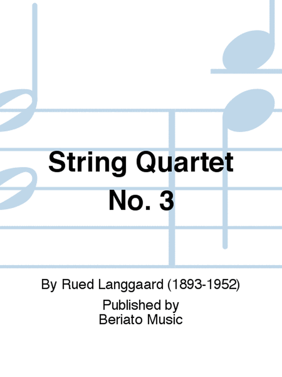 String Quartet No. 3