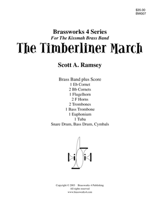 Book cover for The Timberliner March