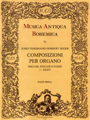 Book cover for Composizioni per organo I