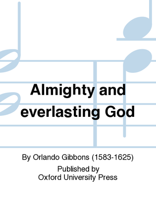 Book cover for Almighty and everlasting God