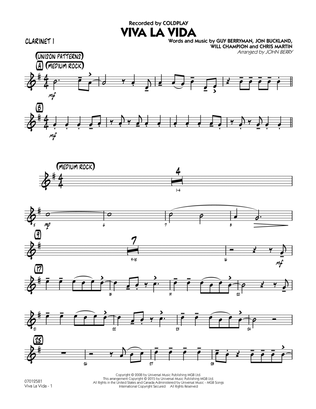 Book cover for Viva La Vida - Bb Clarinet 2