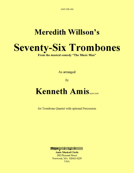 Seventy-Six Trombones (trombone quartet)