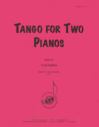 Book cover for Tango For 2 Pianos