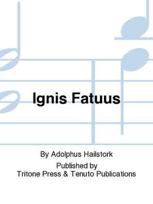Book cover for Ignis Fatuus