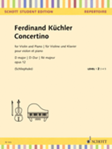 Concertino D major op. 12