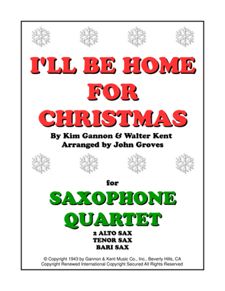 Book cover for I'll Be Home For Christmas