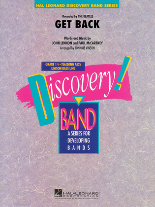 Book cover for Get Back