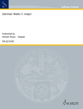 Book cover for German Waltz C major