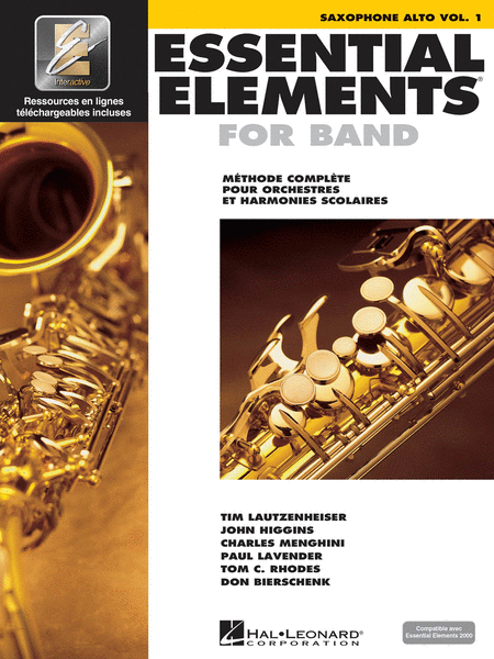 Essential Elements EE2000 Alto Saxophone (French Edition)