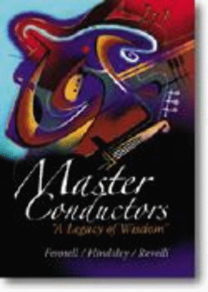 Book cover for Master Conductors DVD: Fennell - Hindsley - Revelli