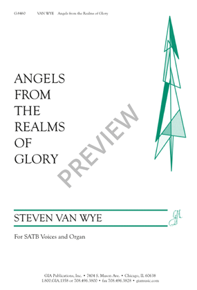 Book cover for Angels from the Realms of Glory