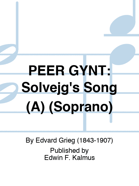 PEER GYNT: Solvejg