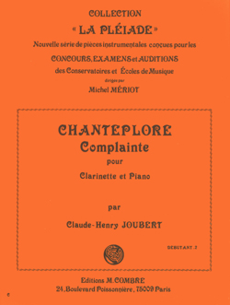 Chanteplore (complainte)