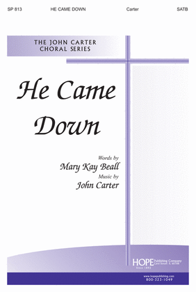 Book cover for He Came Down