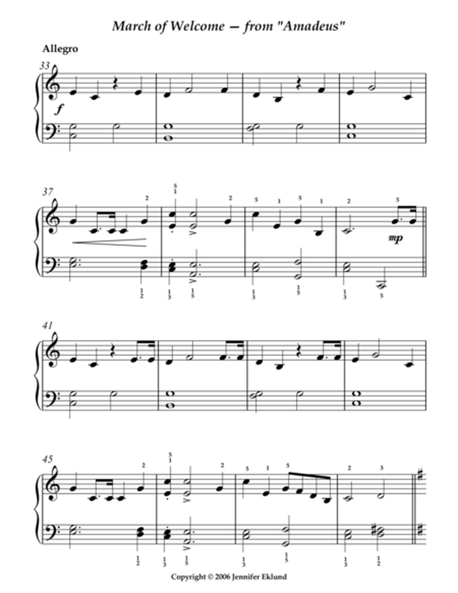 Fun Classical Themes, Volume 3 (5-song packet for later beginners) image number null