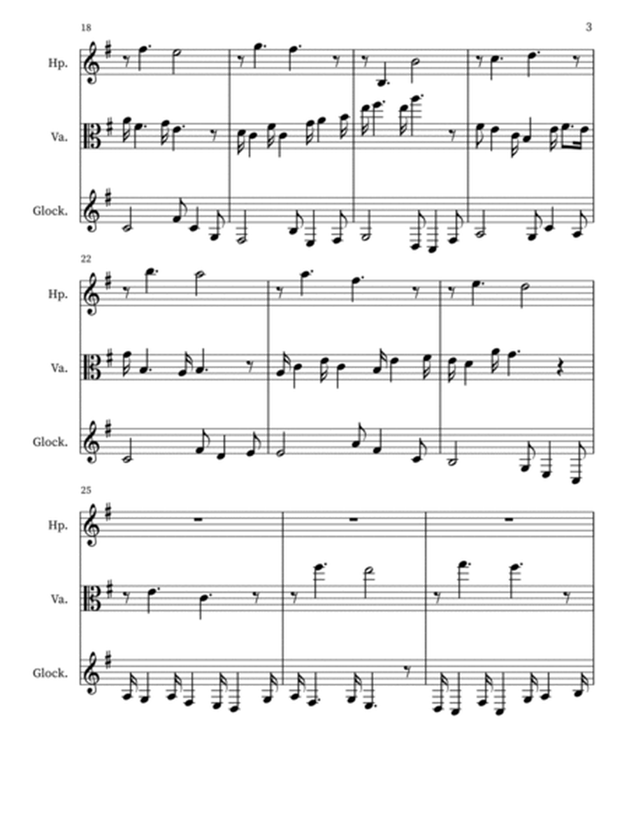 7 Arts for Harp, Viola, Glockenspiel