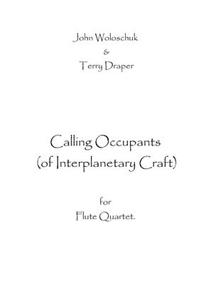 Book cover for Calling Occupants (of Interplanetary Craft)