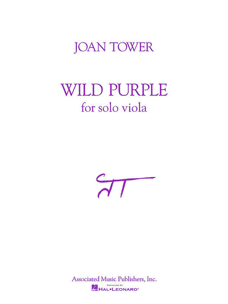 Joan Tower - Wild Purple (Viola)