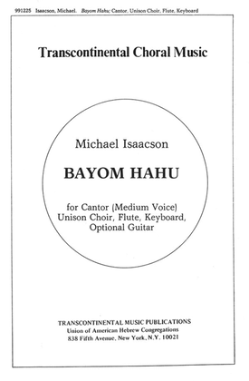 Book cover for Bayom Hahu And Music For Meditation Before The Kaddish