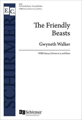 Book cover for The Friendly Beasts (Choral Score)