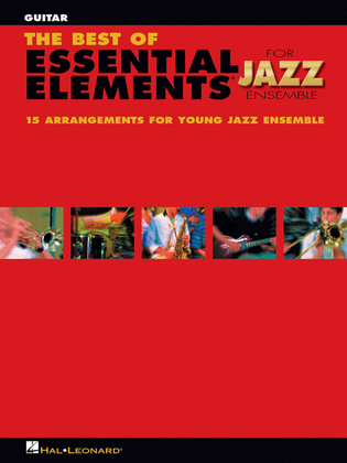Book cover for The Best of Essential Elements for Jazz Ensemble (Guitar)