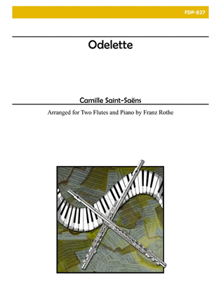 Book cover for Odelette for Two Flutes and Piano