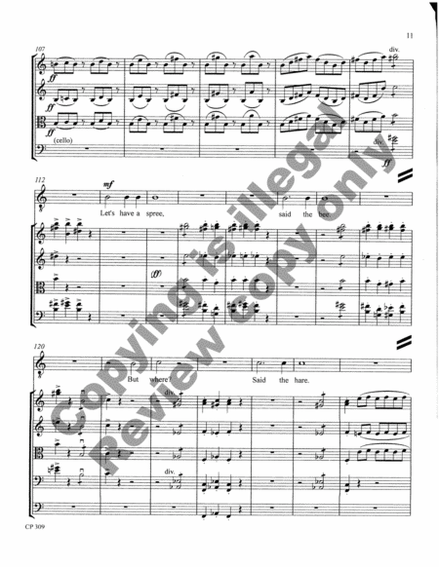 Songs of Laughter, Love, & Tears (Full Score & Parts) image number null