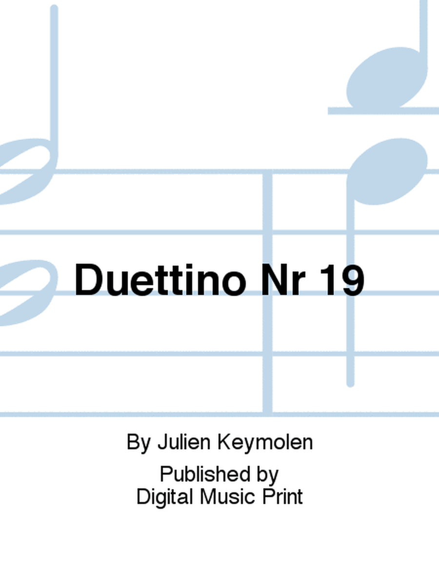 Duettino Nr 19