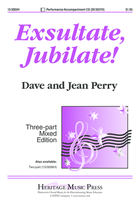 Book cover for Exsultate, Jubilate!